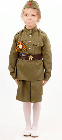 Военный костюм Солдатка 3