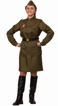 Военный костюм Солдатка 2 (хлопок)