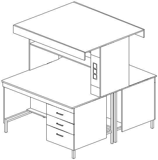 Стол лабораторный  для физ исс-ий осторовной (1650/850х1215х1400