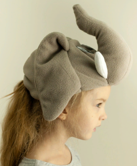 Карнавальный костюм животного Слон (шапочка)
