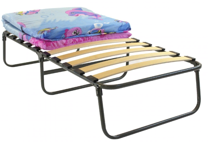 Кровать раскладная детская с матрасом 6 см. на ламелях
