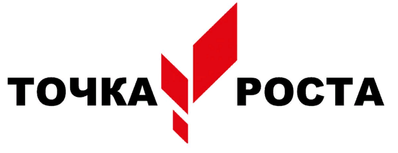 Логотип-наклейка  Точка Роста