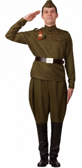 Военный костюм Солдат галифе