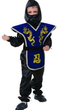 Карнавальный костюм Ниндзя синий