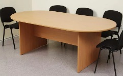 Стол для переговоров овальный/прямоугольный 2000