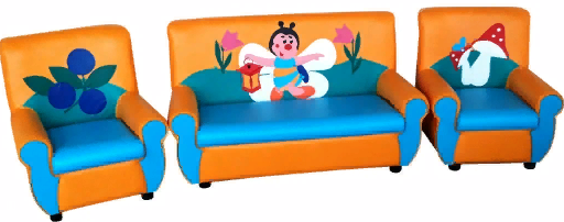 Мягкая мебель  «Светлячок» с аппликацией  диван