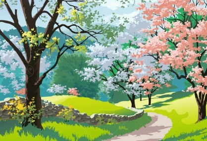 Баннер Весна сакура