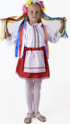 Народный костюм Украинская девочка