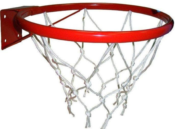 Баскетбольное кольцо детское №5 с сеткой