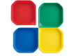 Fun2 Play Лоток для активных игр 4 цвета - синий, зелёный, жёлтый, красный, 25 x 25 x 2cm, 4шт.