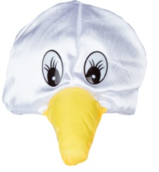 Карнавальный костюм птицы Чайка (шапочка)