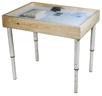 Стол для рисования песком "Макси" 54х74х12 см. Сосна