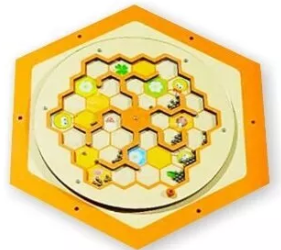Бизиборд «Пчелиные соты» модуль №2