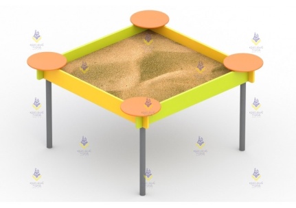 Песочница простая для детей с ОВ
