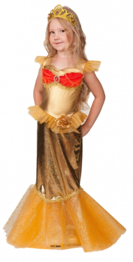 Карнавальный костюм сказочная Золотая рыбка