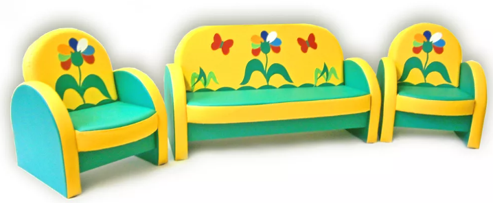 Мягкая мебель   «Семицветик» диван