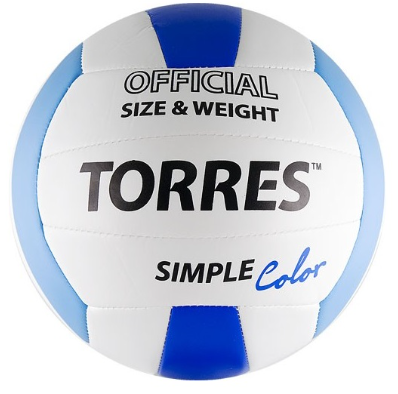Мяч волейбольный Torres Simple Color