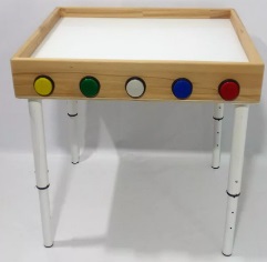 Стол для рисования песком с кнопками переключения 63х70х12 см . Сосна