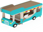 Игровая форма Автобус-мороженое                                           3220х1340х1800