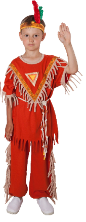 Народный костюм индейца (мальчик)