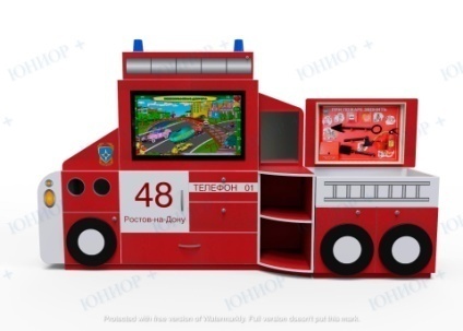 Интерактивный развивающий комплекс Логопедическая Пожарная машина Logo 33