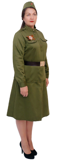 Военный костюм женский Солдатка взрослая