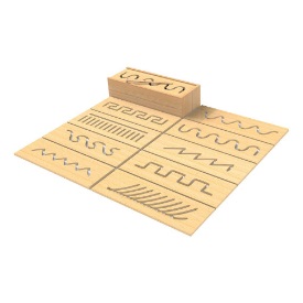 Игровой набор короб-сортер «Легкое письмо»